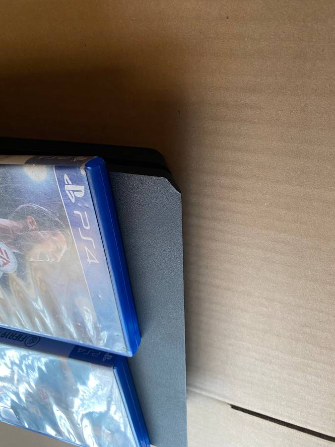 SONY PLAYSTATION 4 SLIM*CHU-2016B* 1 TB HDD* 1 SONY CONTROLLER*USB CABLE*HDMI CABLE*2 GAMES